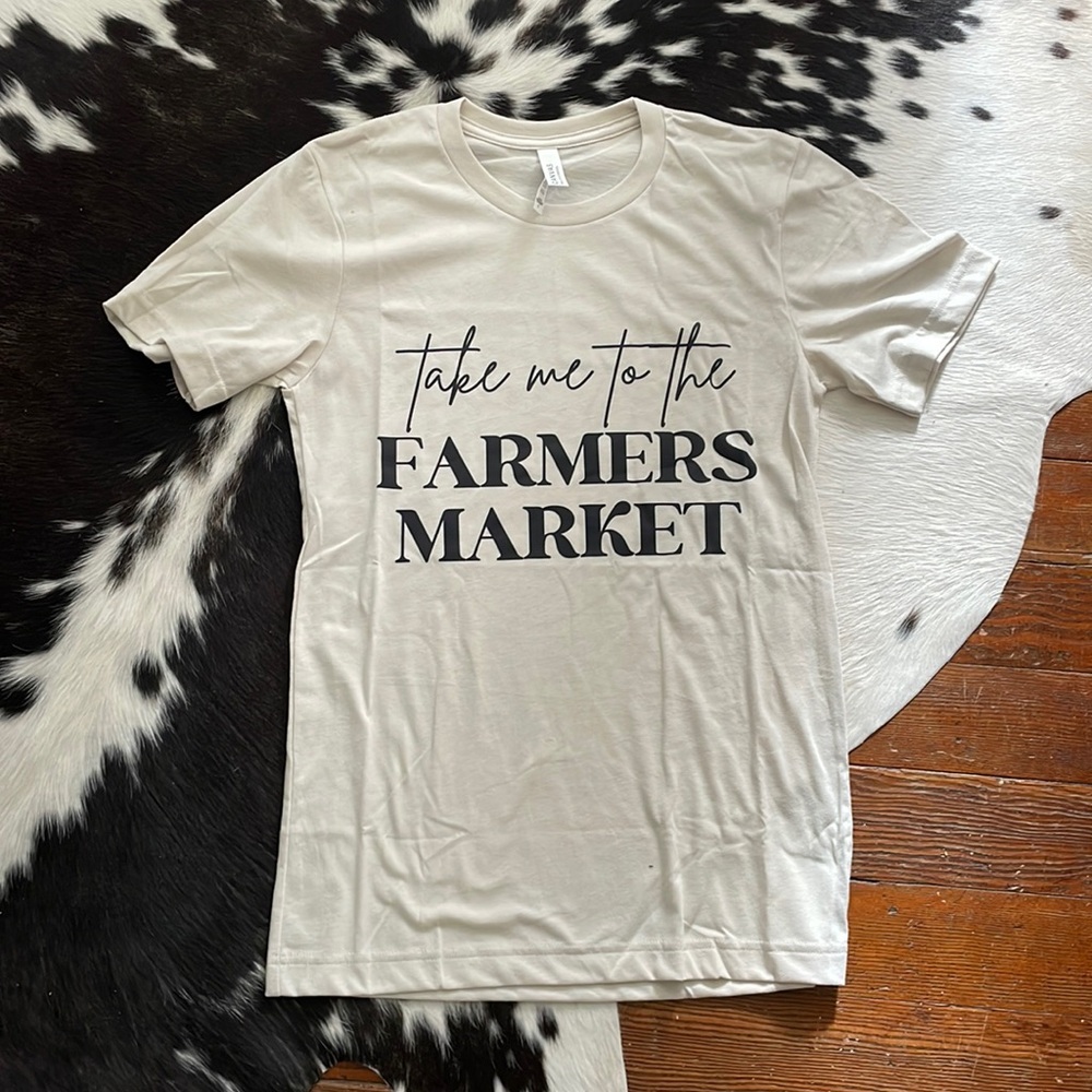 Take me to the farmers market tee